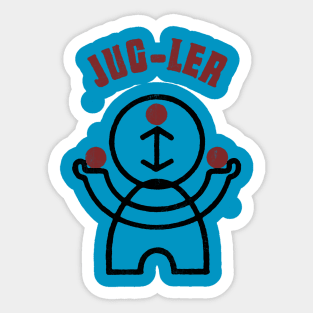 Juggler Sticker